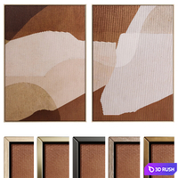 Emilia Printed Canvas Laredoute 3D Model Corona