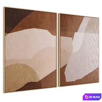 Emilia Printed Canvas Laredoute 3D Model Corona
