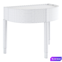 Papabìo bedside table by Kolkhoze 3D Model Vray, Corona