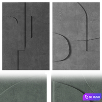 Relief 02 3D Model Corona