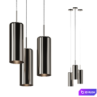 Eglo Selvino pendant combination 3D Model Corona