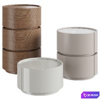 Pianca Dedalo Bedside Table 3D Model Vray, Corona