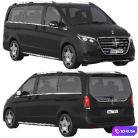Mercedes-Benz V-Class 2024 3D Model Corona