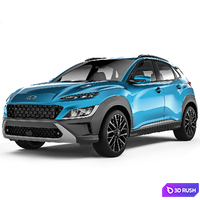 Hyundai Kona 2021 3D Model Vray
