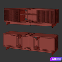 TV cabinet FRYKSAS by ikea FREXS 3D Model Corona