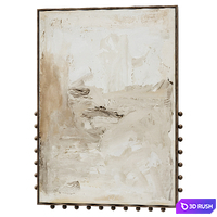Modern Wall Art 04 3D Model Corona