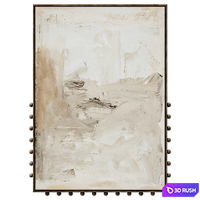 Modern Wall Art 04 3D Model Corona