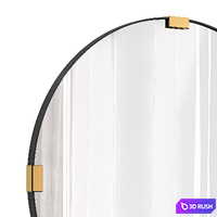 Mirror 491 3D Model Vray, Corona