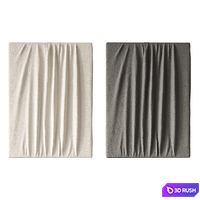 Decorative Panel 02 3D Model Vray, Corona