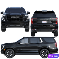 2025 GMC Yukon Denali 3D Model Corona
