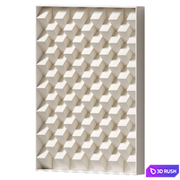 3D Wall Art 003 3D Model Vray, Corona