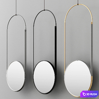 MOBILE MIRROR By Kristina Dam Studio 3D Model Vray, Corona