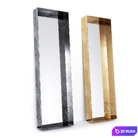 FRAME By DE CASTELLI Floor Mirror 3D Model Vray, Corona