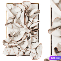 Decorative panel on the wall 3D Model Corona