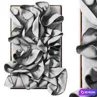 Decorative panel on the wall 3D Model Corona