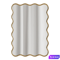 Coquille Metallic Mirror 3D Model Corona