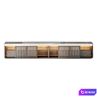 Molteni C Living Box Set 3D Model Vray, Corona