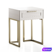 Bedside table Montreal 3D Model Corona