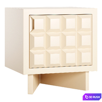 Karo Nightstand 3D Model Corona