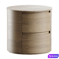 ORBIT Bedside table By Kristalia 3D Model Corona