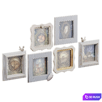 "Sleeping Animals" photo frames for the nursery 3D Model Corona