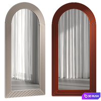 Twig Arch Mirror by KUBI 3D Model Corona