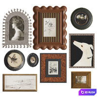 Vintage Picture Set ZS01 3D Model Corona