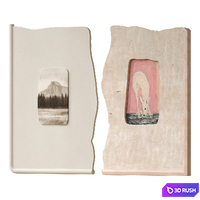 3D Wall Art 022 3D Model Vray, Corona