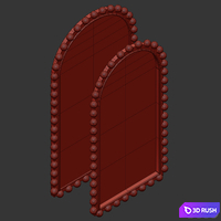 American Style Mirror, Aliexpress 3D Model Corona