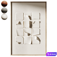 Minimalist Wall Art 03 3D Model Corona