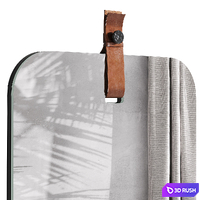 Kombu mirror set, La Redoute 3D Model Vray, Corona