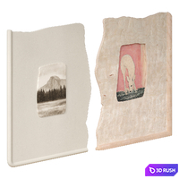 3D Wall Art 022 3D Model Vray, Corona
