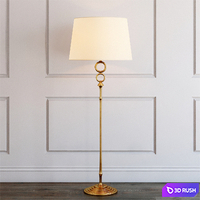 Aerin bristol floor lamp 3D Model Vray