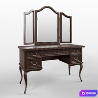 Dressing table and mirror TARANKO 3D Model Corona