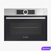 Built-in microwave CBG675BS1B brushed steel Serie 8 3D Model Vray