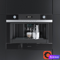 SMEG CMSC451NE 3D Model Corona
