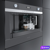 SMEG CMSC451NE 3D Model Corona