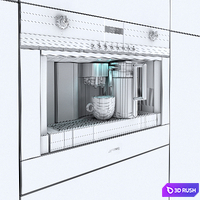 SMEG CMSC451NE 3D Model Corona