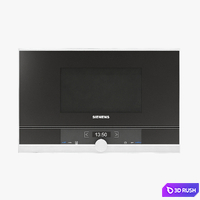 Siemens Built in microwave oven iQ700 BF634LGS1 3D Model Vray