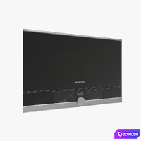 Siemens Built in microwave oven iQ700 BF634LGS1 3D Model Vray