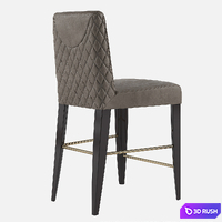 Bar stool Daytona Dany 3D Model Vray, Corona