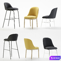Viccarbe Aleta 3D Model Vray