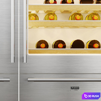 Asko RW 2826 S RWF 2826 S refrigerator and wine cooler 3D Model Vray