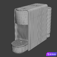Nespresso by Breville Essenza Mini Black Espresso Maker 3D Model Vray
