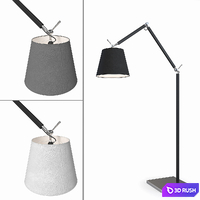 Floor lamp Zyta Floor Azzardo 3D Model Vray, Corona