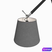 Floor lamp Zyta Floor Azzardo 3D Model Vray, Corona