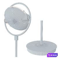 Nobi floor lamp 3D Model Corona
