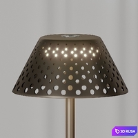 Platek Mesh Floor Lamp 3D Model Corona
