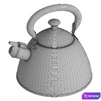 Kettle Vitesse 3D Model Vray