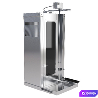 Ankemoller ED50P shawarma machine 3D Model Corona